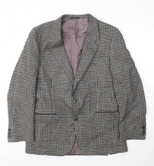 Mens UK Size 40 Preworn Regular Green Suit Jacket