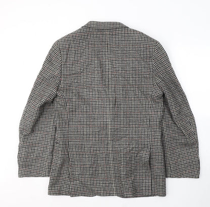 Mens UK Size 40 Preworn Regular Green Suit Jacket
