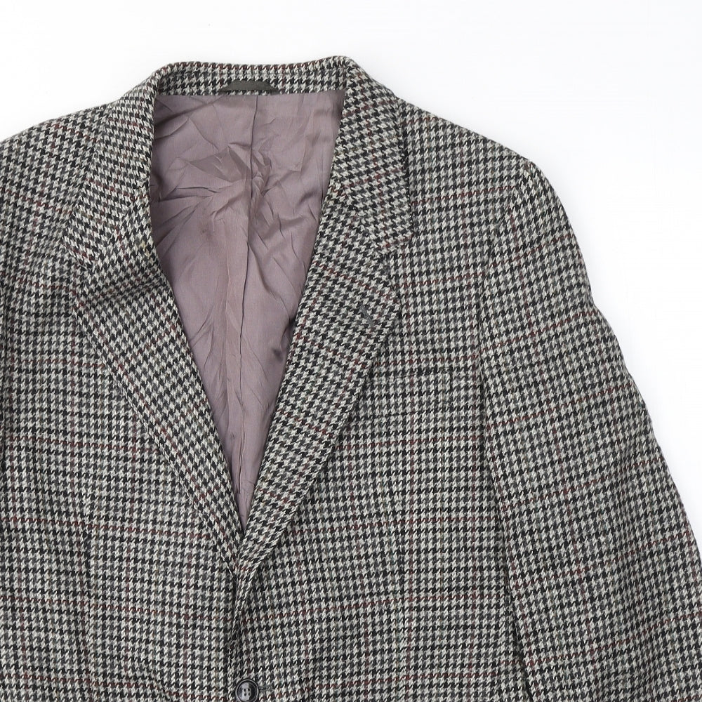 Mens UK Size 40 Preworn Regular Green Suit Jacket