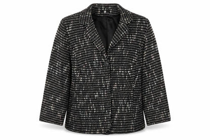 Womens UK Size 14 Paul Separates Black Pea Coat
