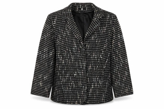Womens UK Size 14 Paul Separates Black Pea Coat