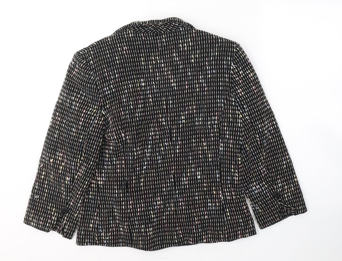 Womens UK Size 14 Paul Separates Black Pea Coat