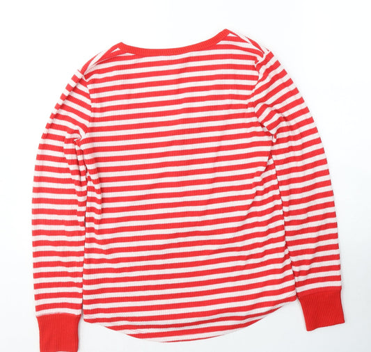 Womens UK Size 10 Boux Avenue Red Jersey T-Shirt