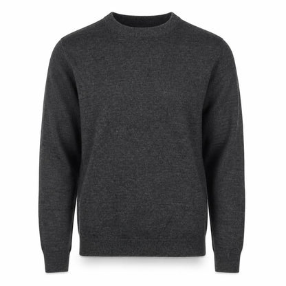 New Look Men Mens Grey Crew Neck  Acrylic Pullover Jumper Size S
