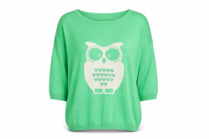 Womens UK Size 10 NEXT Green Pullover Jumper