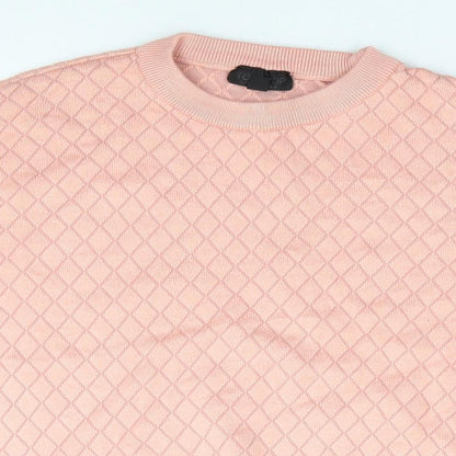 Womens UK Size 8 Topshop Pink Pullover Jumper