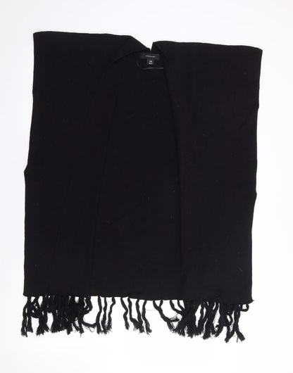 Primark Womens Black   Gilet Waistcoat Size S   - Tassles
