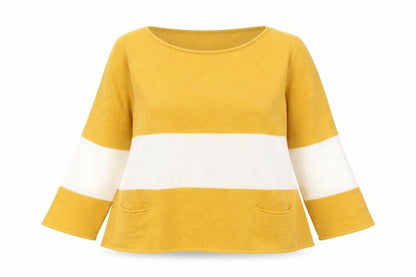 Womens UK Size 12 TU Yellow Pullover Jumper
