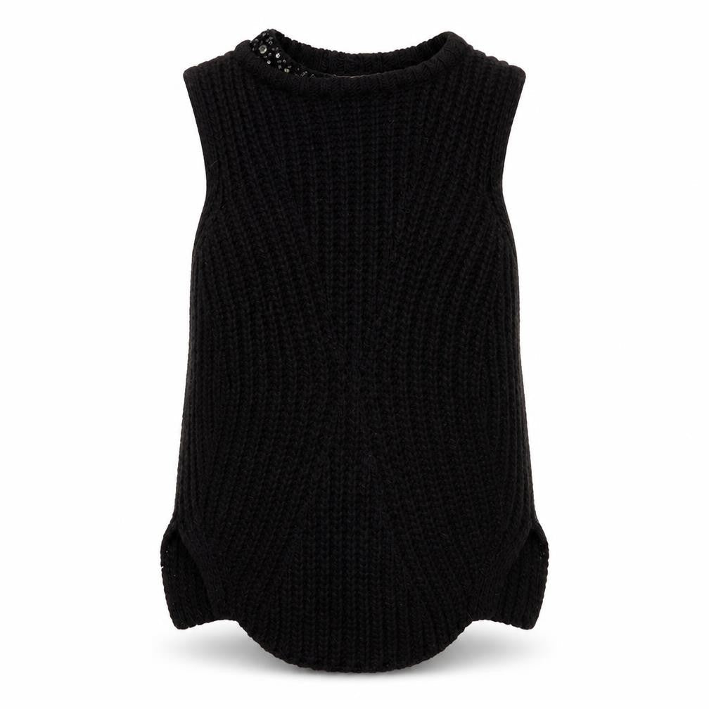 Womens UK Size S Zara Black Pullover Jumper