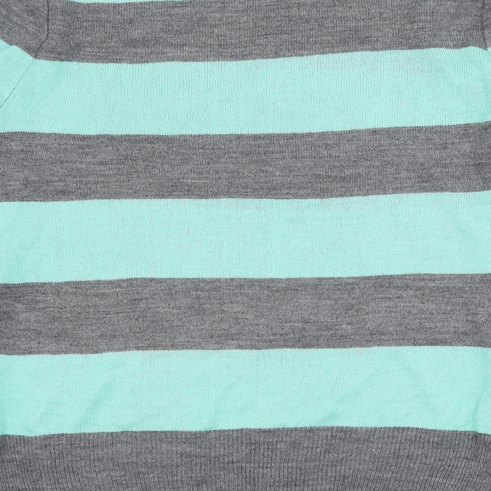 Womens UK Size 14 South Green Pullover Jumper