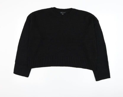 Womens UK Size L New Look Black Pullover Jumper