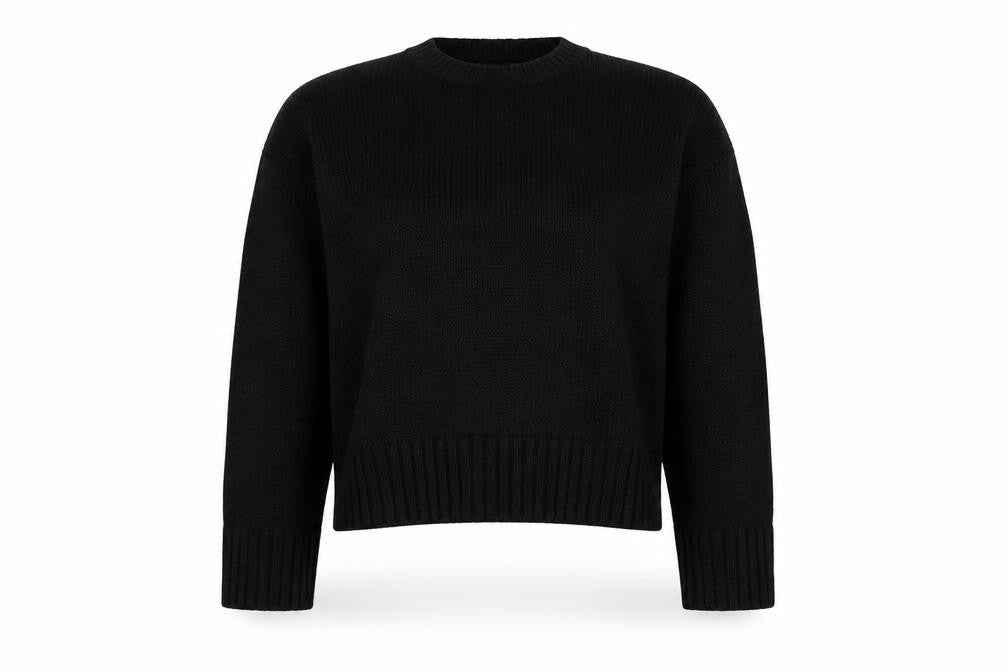 Womens UK Size L New Look Black Pullover Jumper