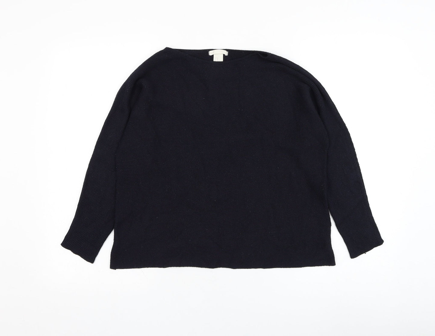 Womens UK Size XS H&M Blue Pullover Jumper