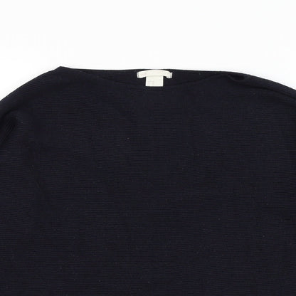 Womens UK Size XS H&M Blue Pullover Jumper