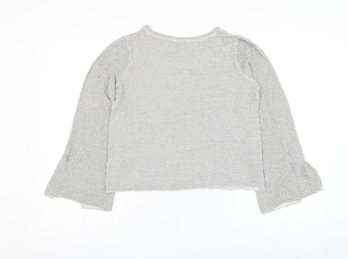 Womens UK Size S Zara White Pullover Jumper