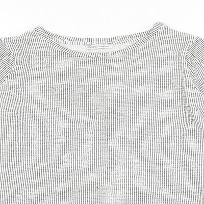 Womens UK Size S Zara White Pullover Jumper