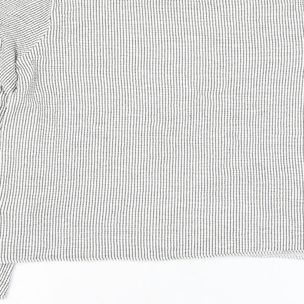 Womens UK Size S Zara White Pullover Jumper