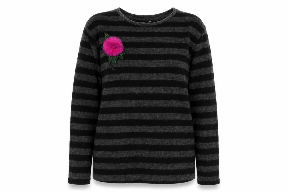 Womens UK Size M Zara Grey Pullover Jumper