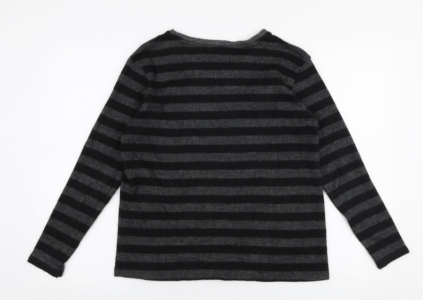 Womens UK Size M Zara Grey Pullover Jumper