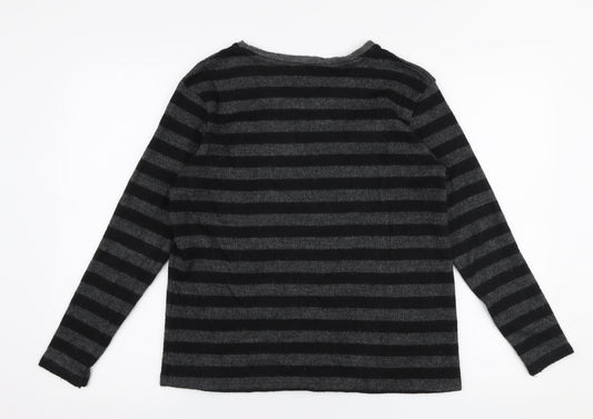 Womens UK Size M Zara Grey Pullover Jumper