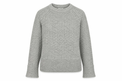 Womens UK Size S H&M Grey Pullover Jumper