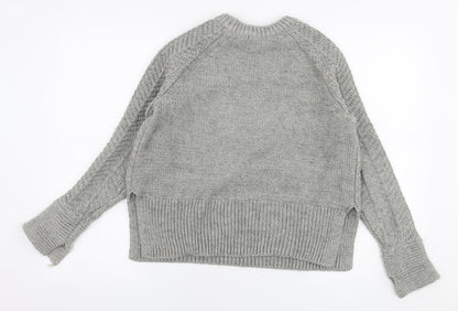 Womens UK Size S H&M Grey Pullover Jumper