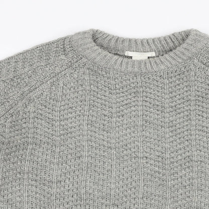 Womens UK Size S H&M Grey Pullover Jumper