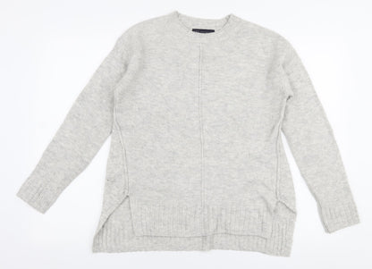 Womens UK Size S Marks and Spencer Grey Pullover Jumper