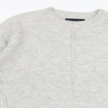 Womens UK Size S Marks and Spencer Grey Pullover Jumper