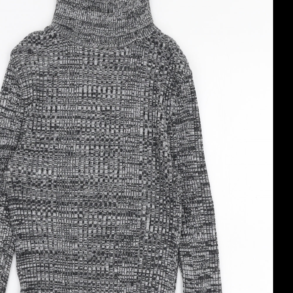 Womens UK Size 8 Topshop Grey Pullover Jumper