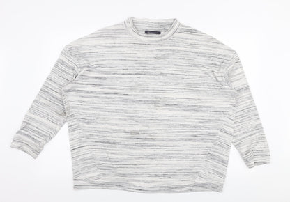 Womens UK Size 18 Marks and Spencer Grey Pullover Jumper