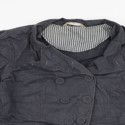 TU Womens Grey   Jacket  Size 10  Button