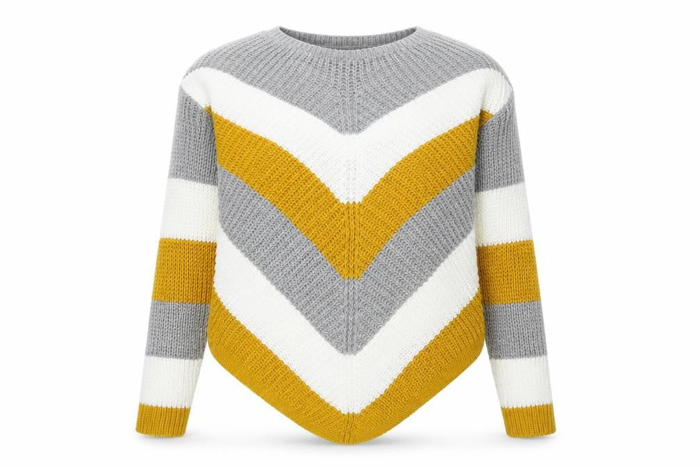 Womens UK Size S Select Multicoloured Pullover Jumper