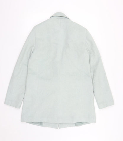 Womens UK Size 12 New Look Green Pea Coat