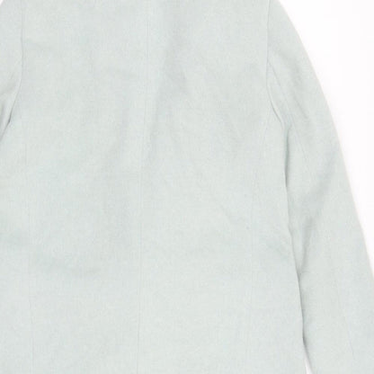 Womens UK Size 12 New Look Green Pea Coat