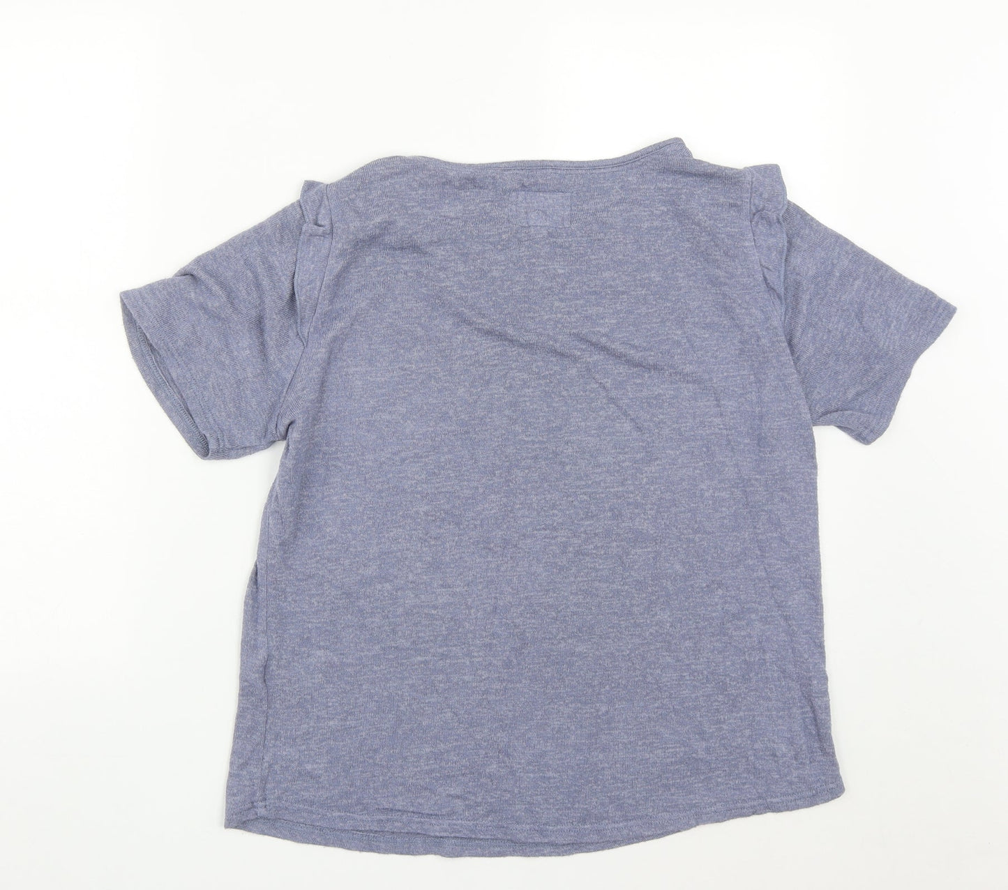 Womens UK Size M NEXT Blue Basic T-Shirt