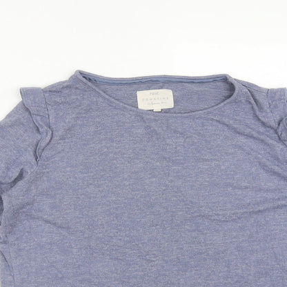 Womens UK Size M NEXT Blue Basic T-Shirt
