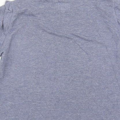 Womens UK Size M NEXT Blue Basic T-Shirt