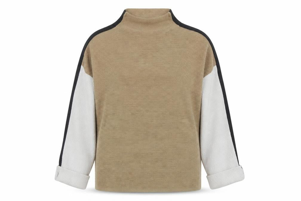 Womens UK Size 12 M&Co Brown Pullover Jumper