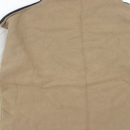Womens UK Size 12 M&Co Brown Pullover Jumper