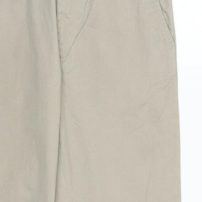Hammond & CO Mens Beige  Polyester Trousers  Size 34 in L27 in Regular Zip