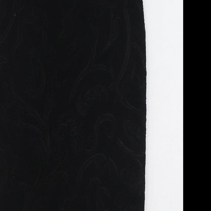 Glamorous Womens Black  Polyester Straight & Pencil Skirt Size 12