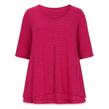 Evans Womens Pink  Polyester Jumper Dress  Size 16  Scoop Neck Pullover