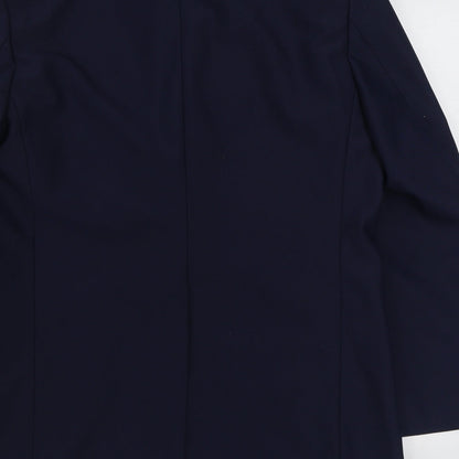 Mens UK Size 42 Preworn Regular Blue Suit Jacket