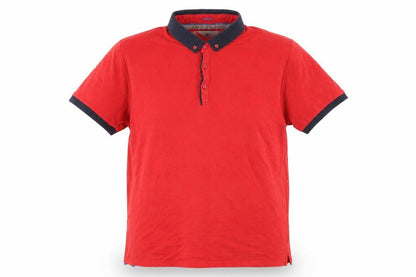 Mens UK Size L Centered Cotton Polo Shirt