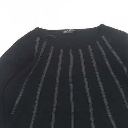 Womens UK Size S Casamia Black Pullover Jumper