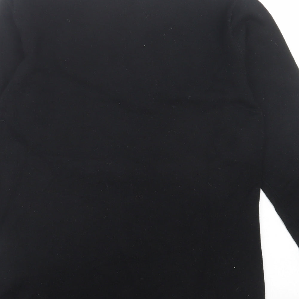 Womens UK Size S Casamia Black Pullover Jumper
