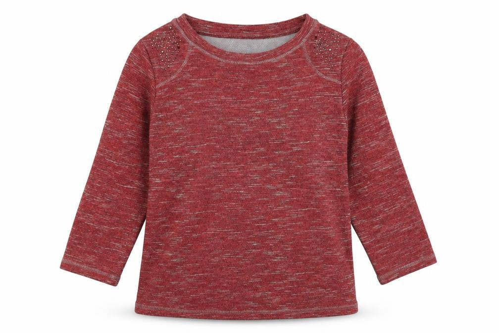 Womens UK Size S Anna Rose Red Basic Blouse