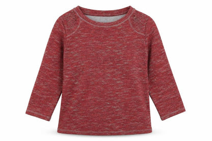 Womens UK Size S Anna Rose Red Basic Blouse