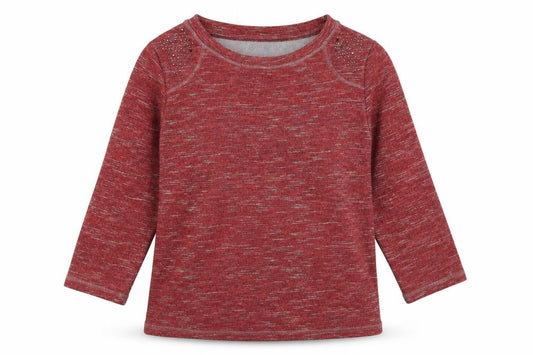 Womens UK Size S Anna Rose Red Basic Blouse